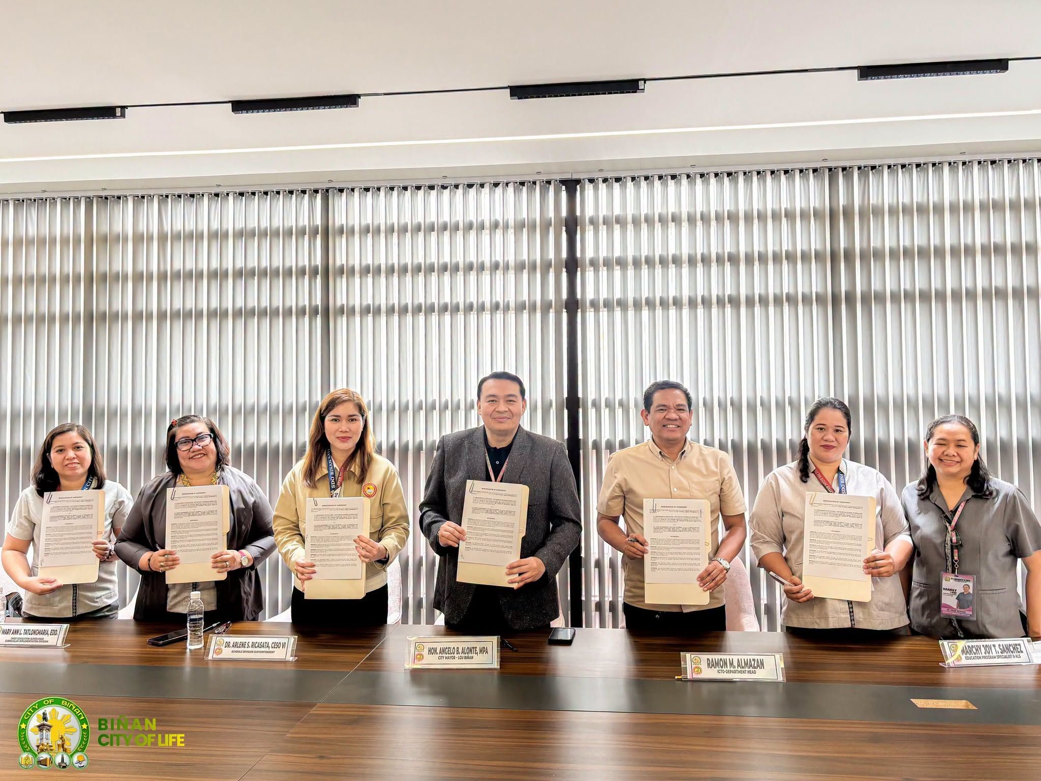 Digital skills for Biñan's ALS learners