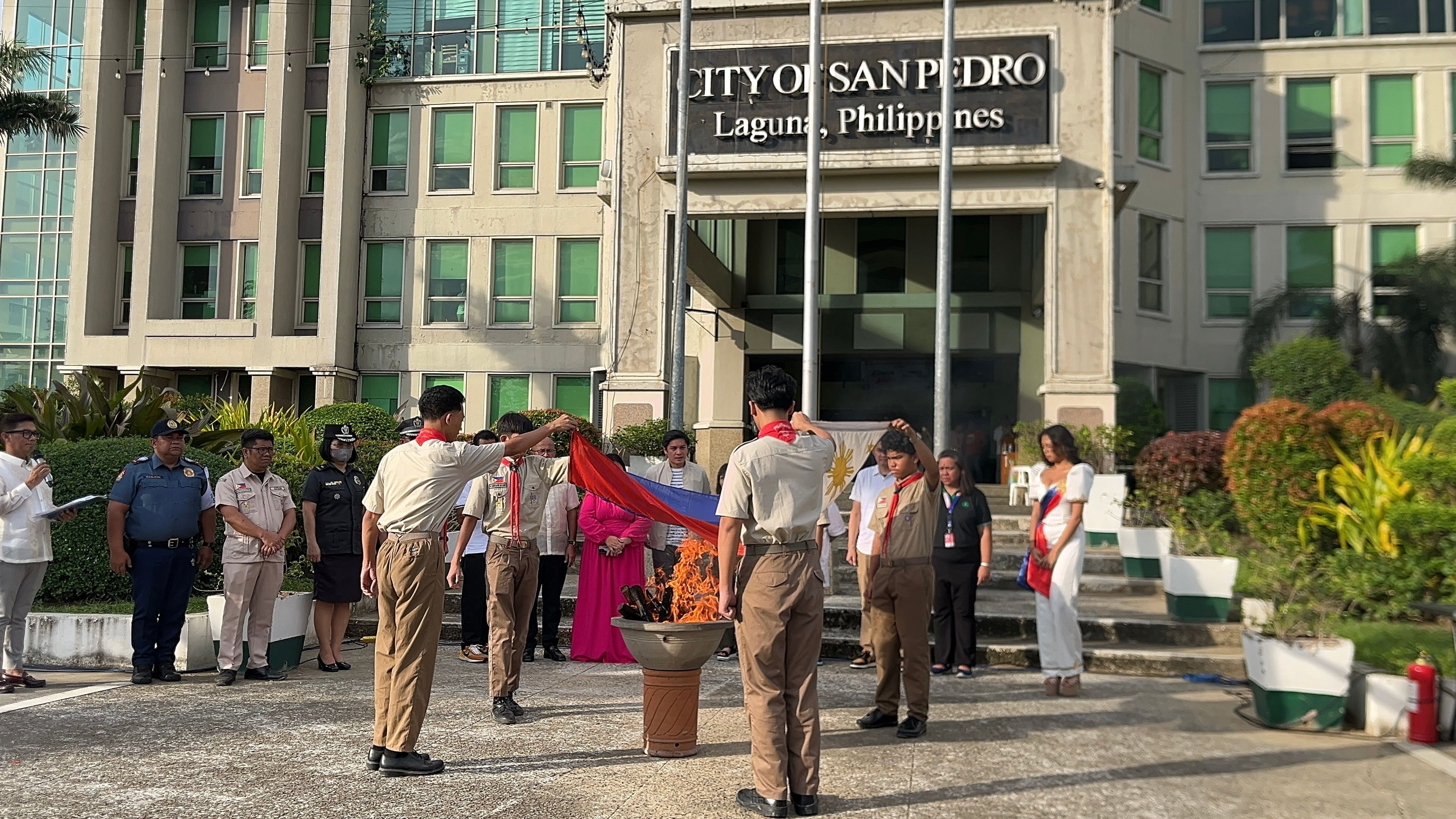 Reverence for national symbols