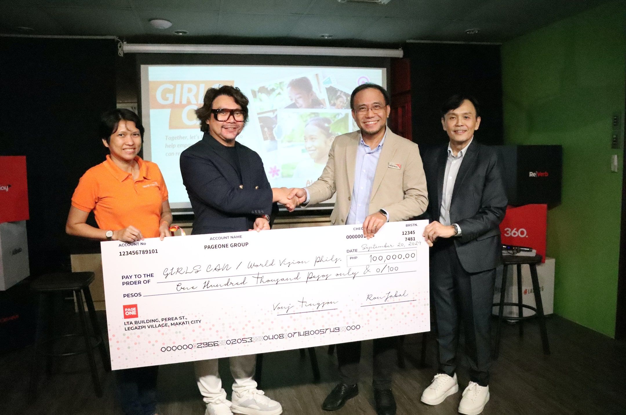 World Vision, Bb. Pilipinas joins #GirlsCan Campaign