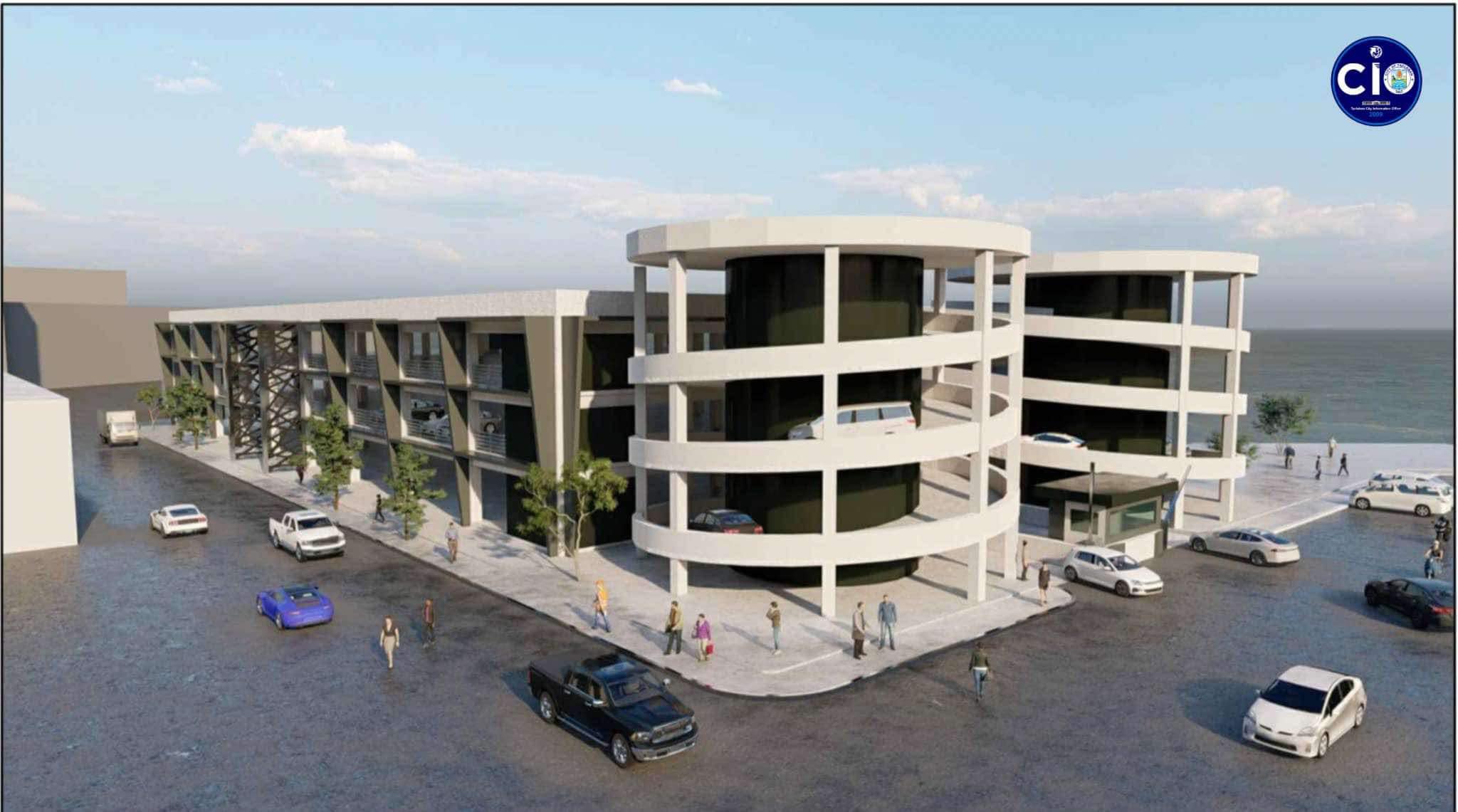 CONSTRUCTION OF MULTI-LEVEL PARKING AREA OFFICIALLY BEGINS ON QUEZON BOULEVARD, TACLOBAN CITY