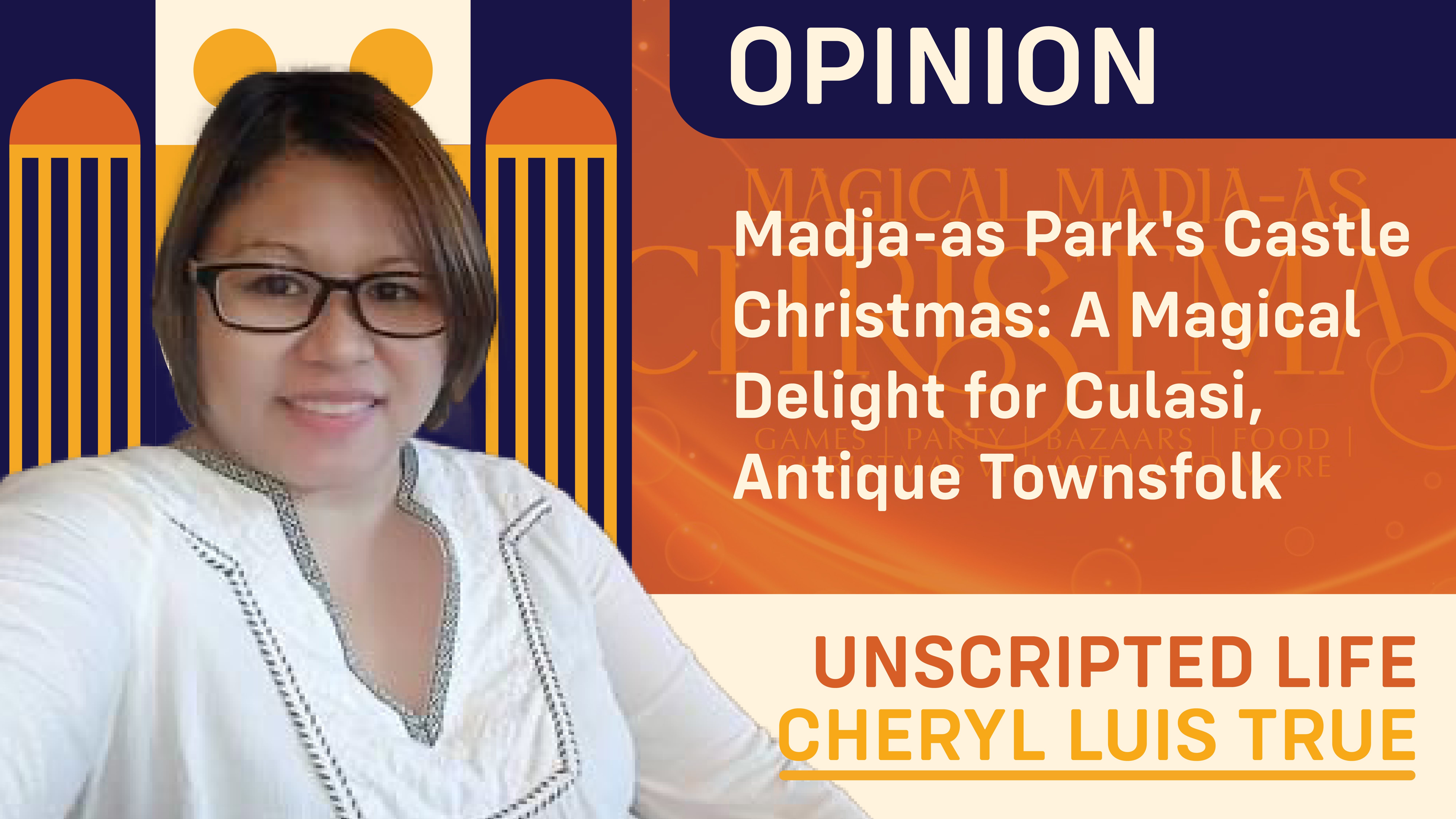 Madja-as Park's Castle Christmas: A Magical Delight for Culasi, Antique Townsfolk