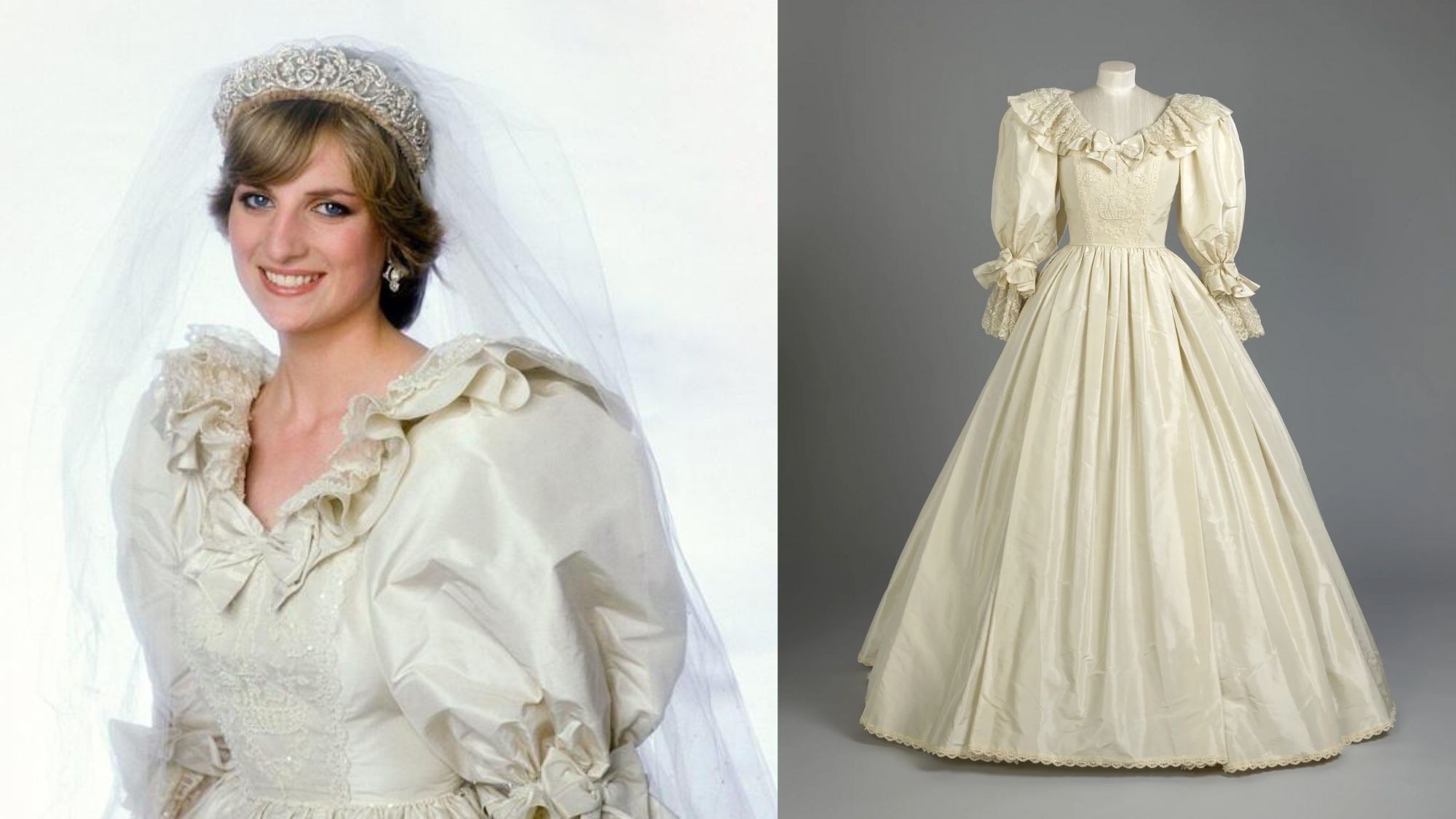 Princess Diana's iconic wedding dress to be a part of the "Royal Style in the Making" exhibition
