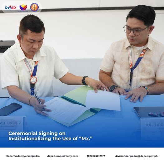 'Gender-neutral' na ang San Pedro SDO