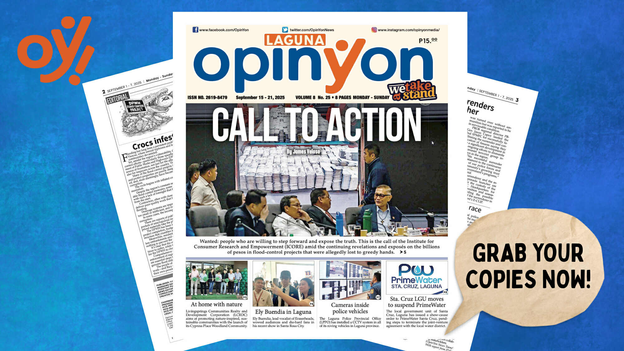 CALL TO ACTION