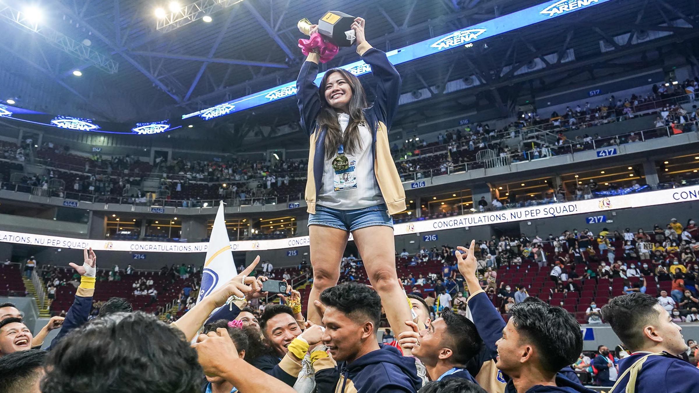 End of NU Pep Squad as Ghicka Bernabe leaves after their 7th title