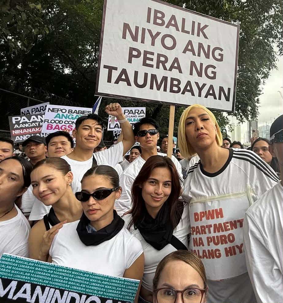 Azenith Briones joins rallies against erring public officials