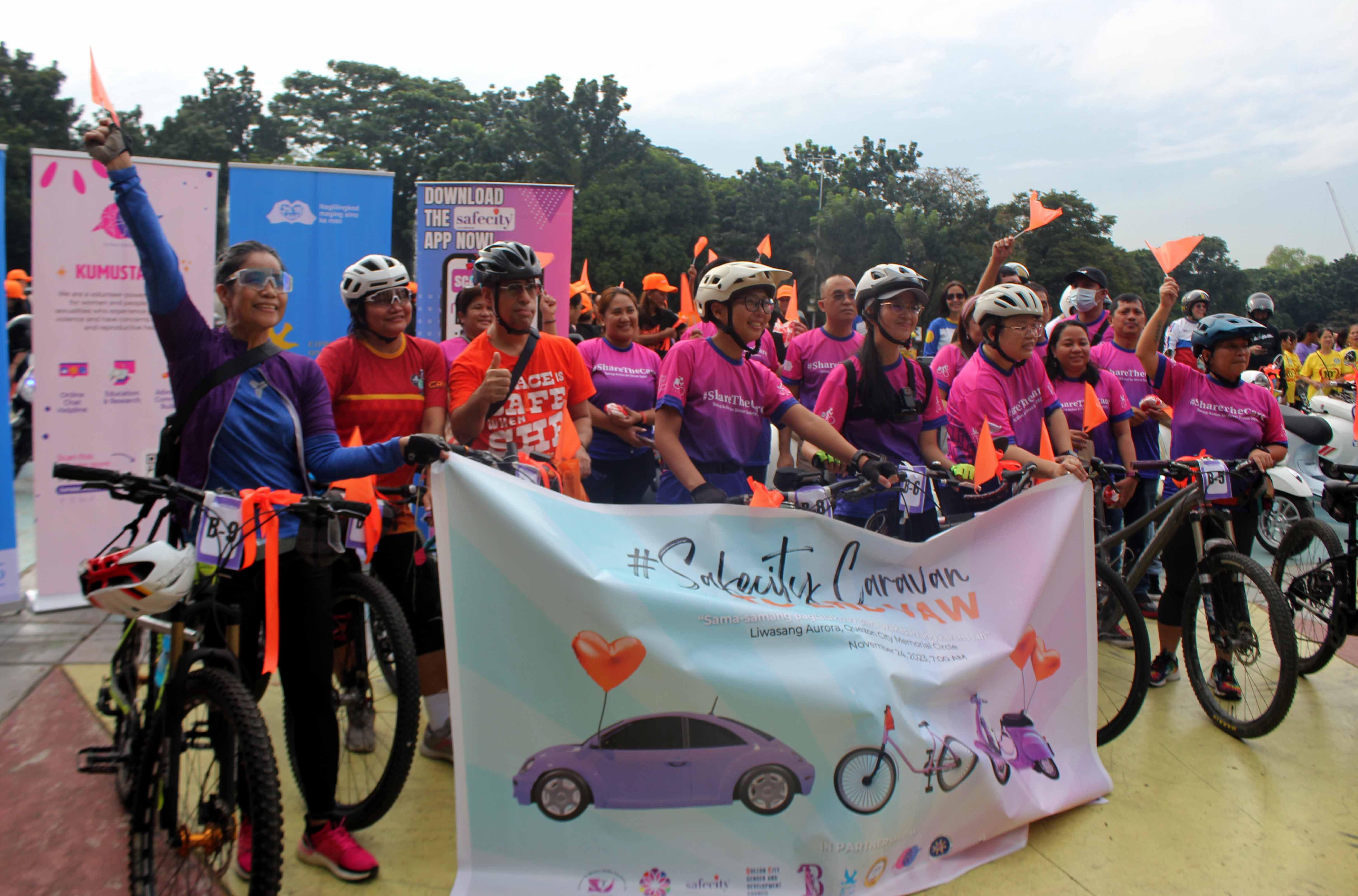 CYCLISTS AGAINST VAW