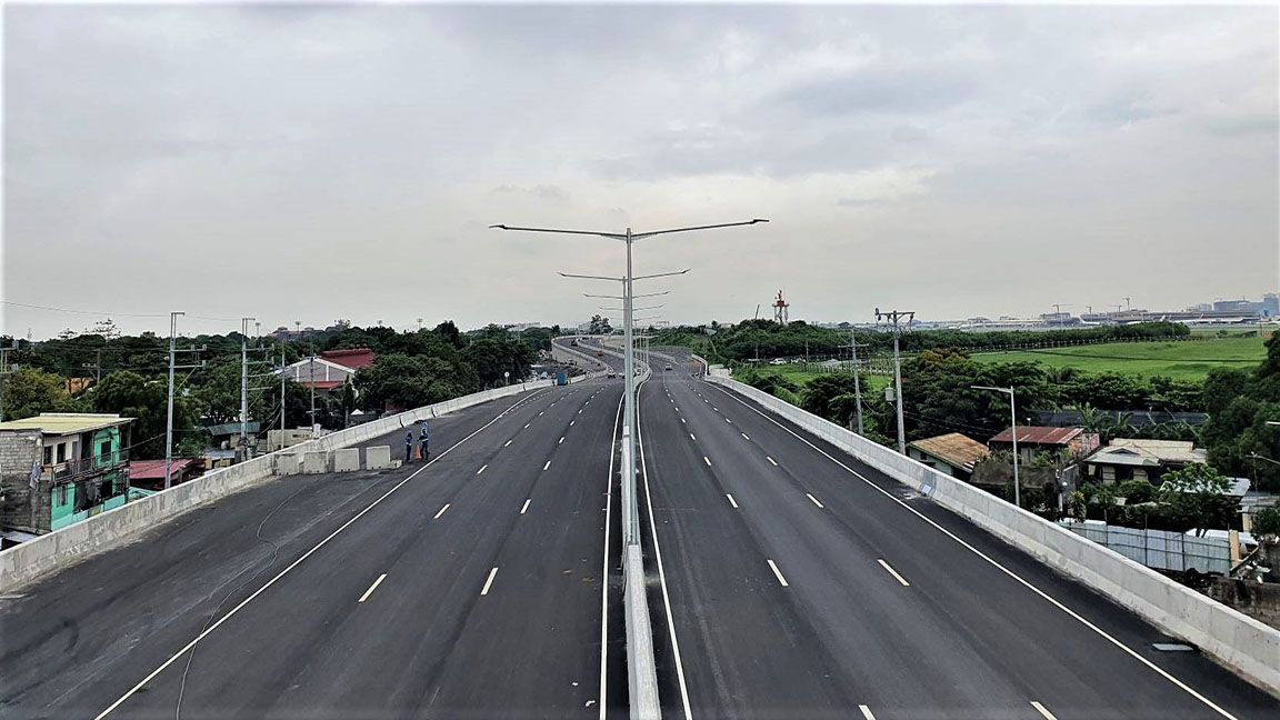 CAVITEX C5 Link Flyover Extension is 95% complete