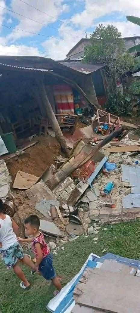 Balay Nabungkag ha Jiabong, Samar Tungod han Linog