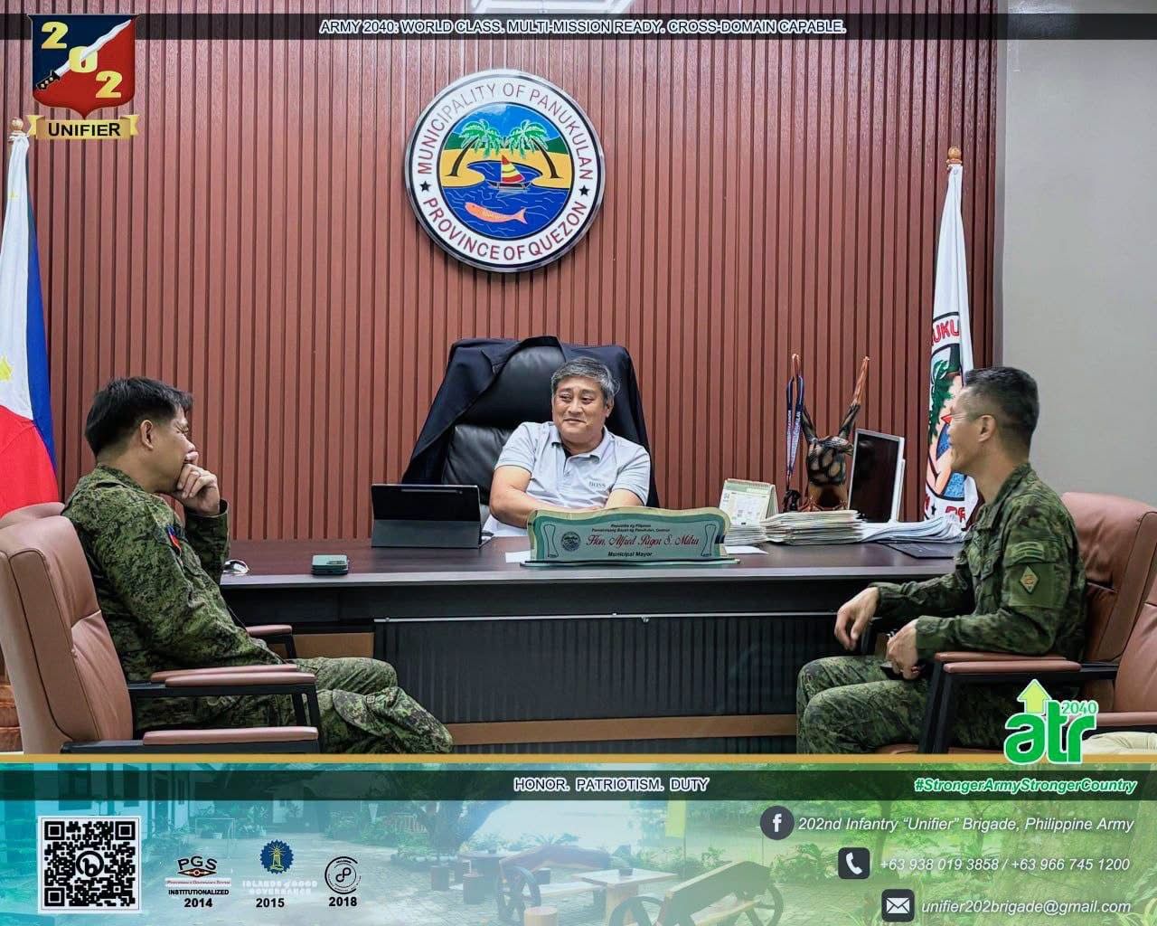 Mas matibay na ugnayan ng LGU at militar sa POGI