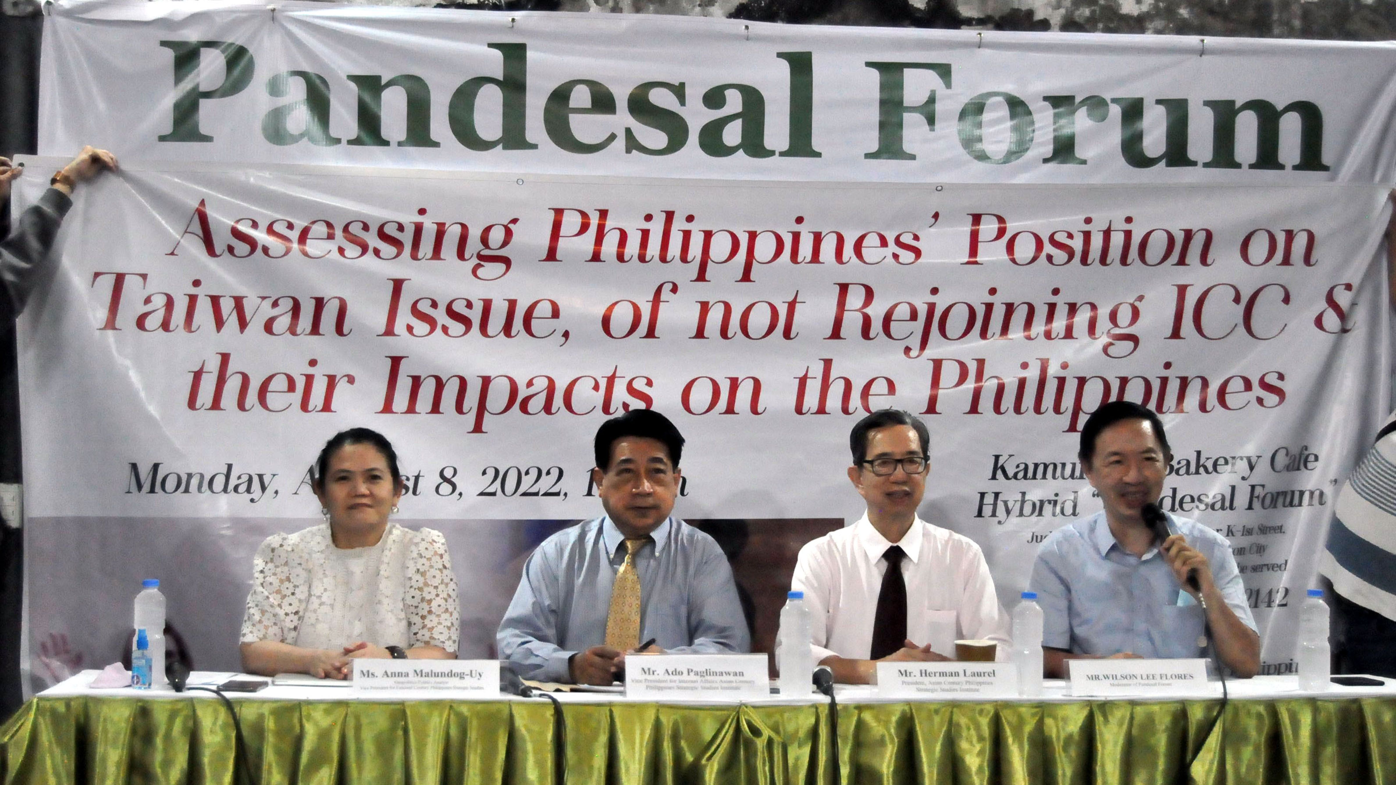 PANDESAL FORUM Danny Querubin