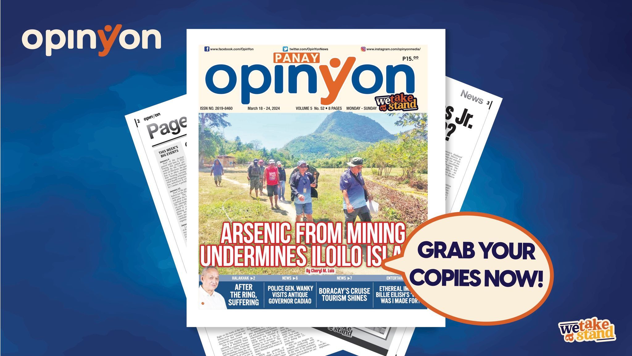 Arsenic from mining undermines Iloilo island 