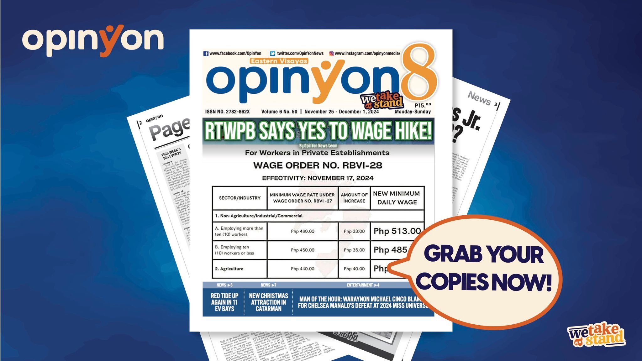 RTWPB says yes to wage hike! 