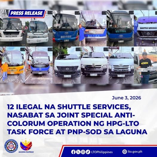 Sandosenang ‘illegal shuttles,’ nasakote