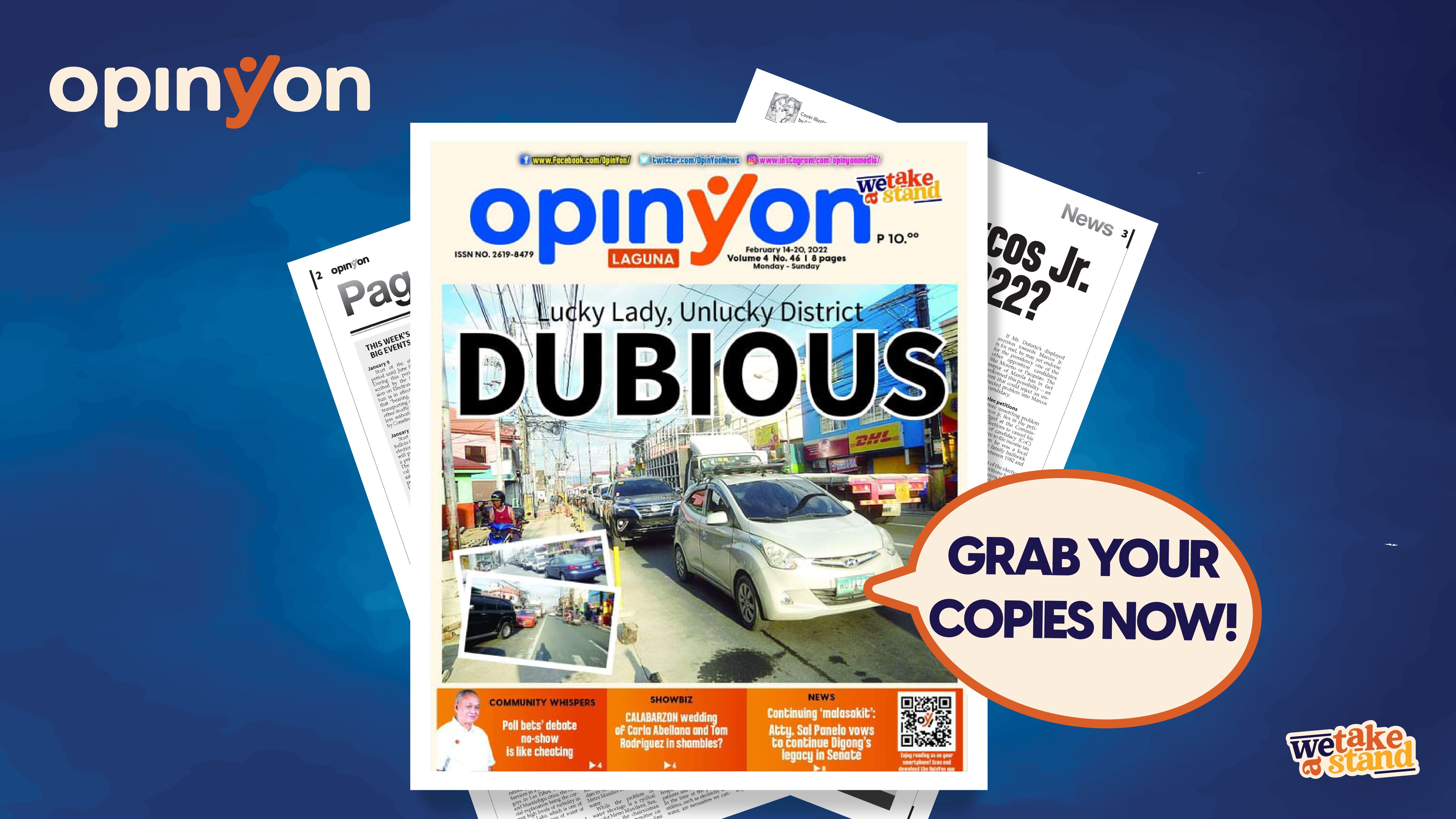 Lucky Lady, Unlucky District DUBIOUS Lucky Lady, Unlucky District DUBIOUS