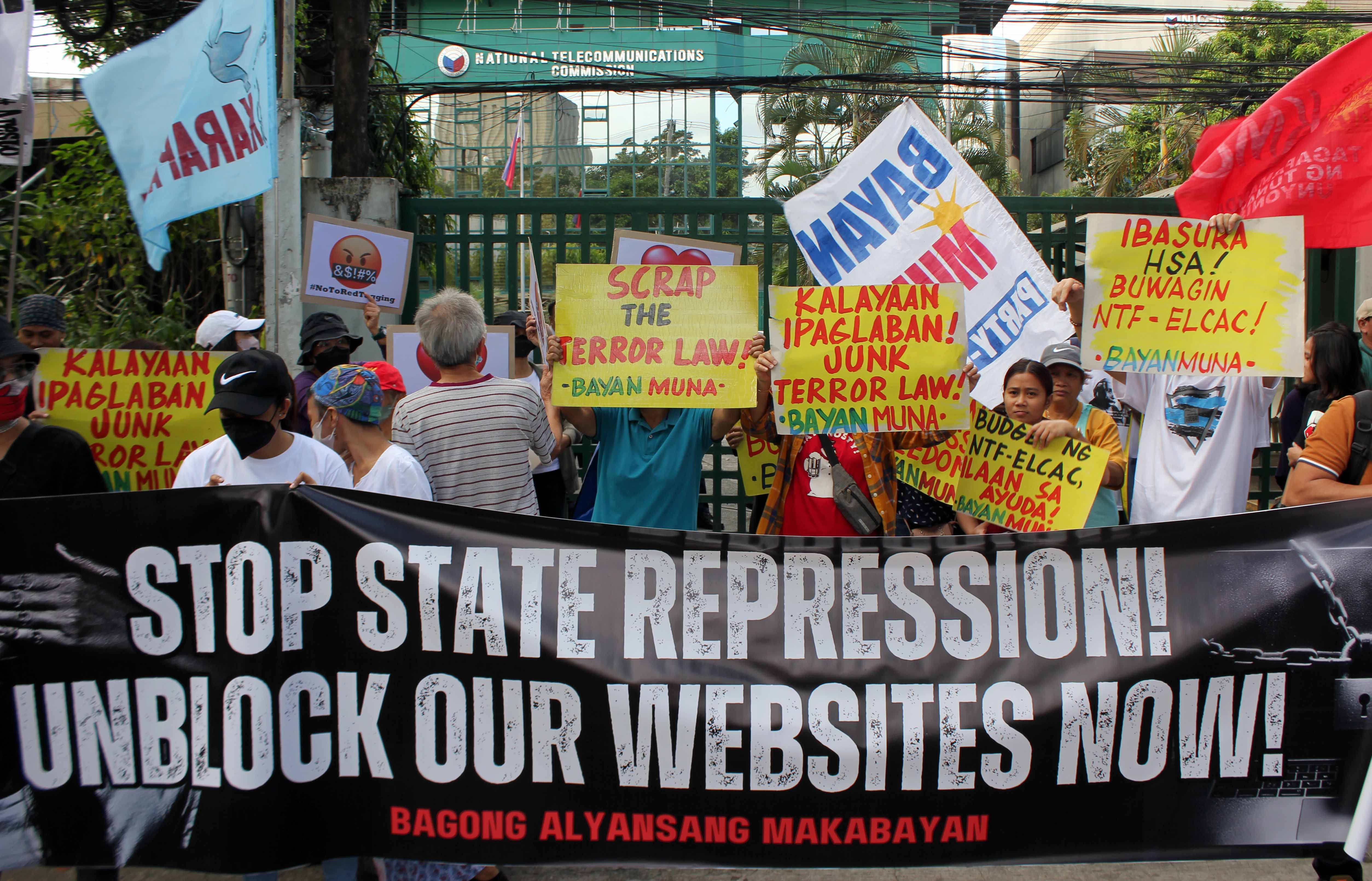 NTC URGED TO ‘UNBLOCK’ PROGRESSIVE WEBSITES