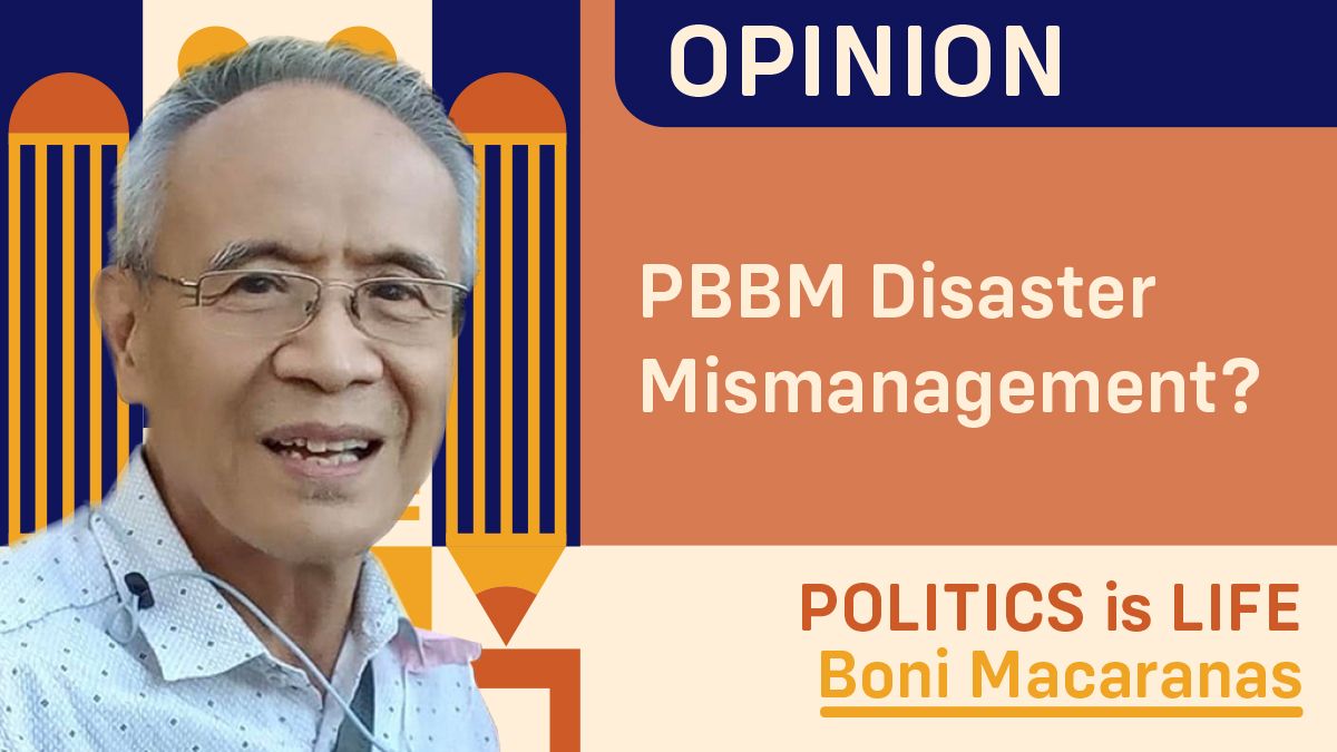 PBBM Disaster Mismanagement?