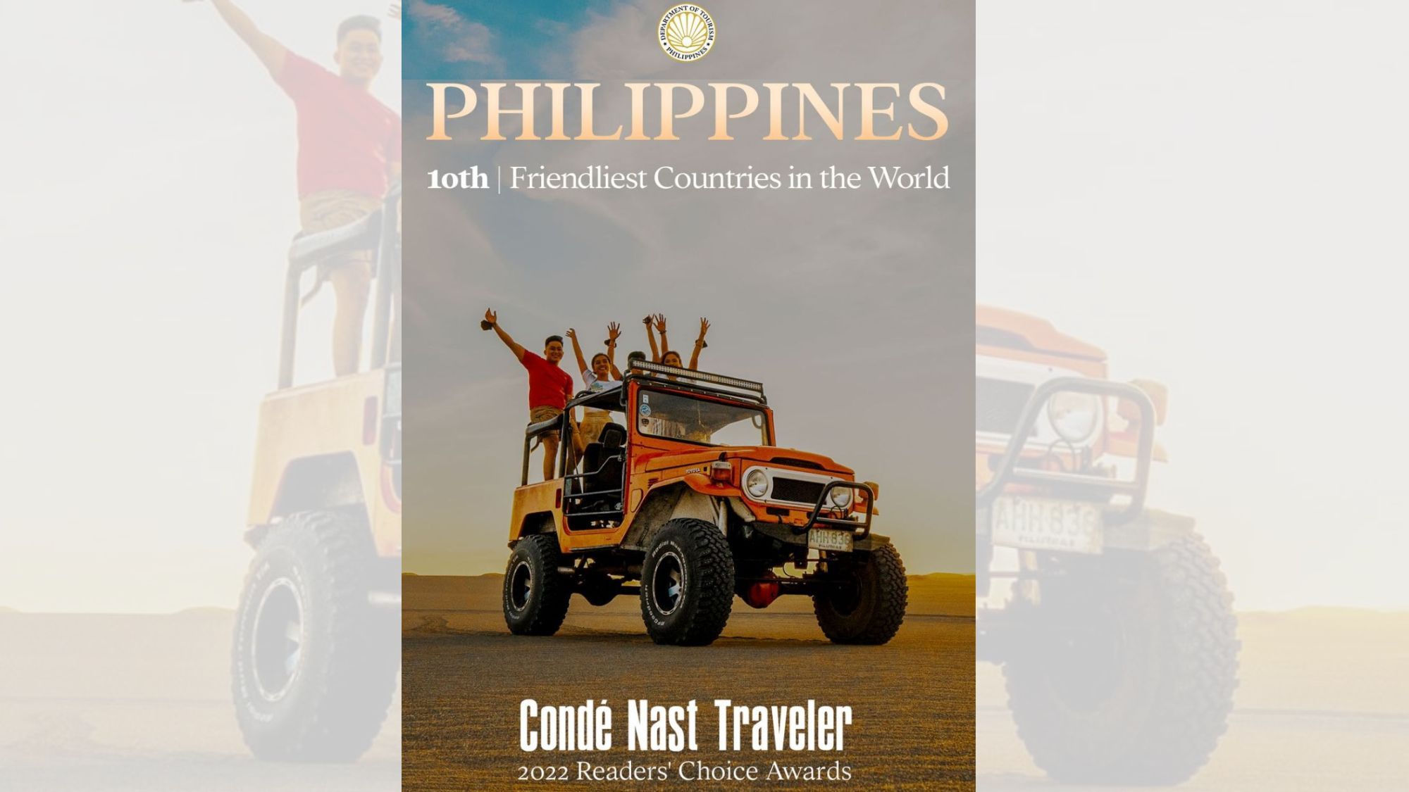 Travel magazine says Phil. is 10th ‘friendliest country’