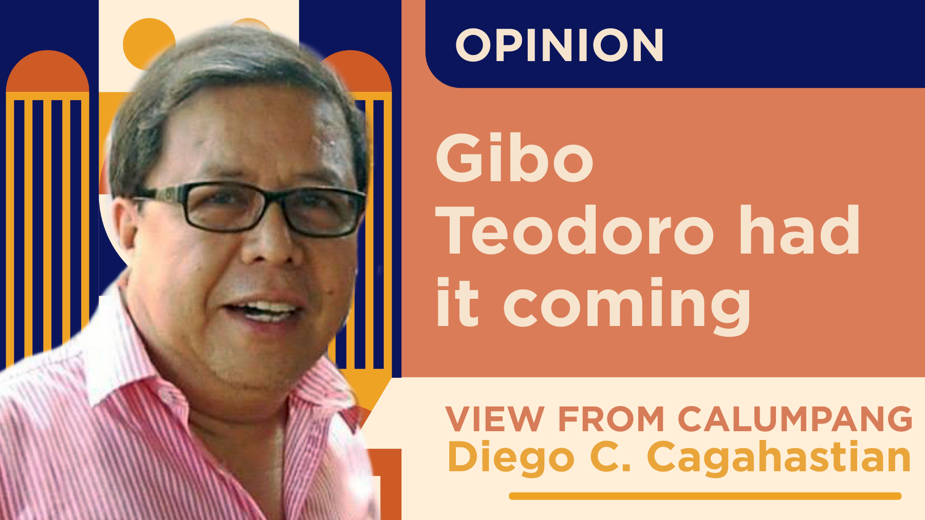  Gibo Teodoro had it coming