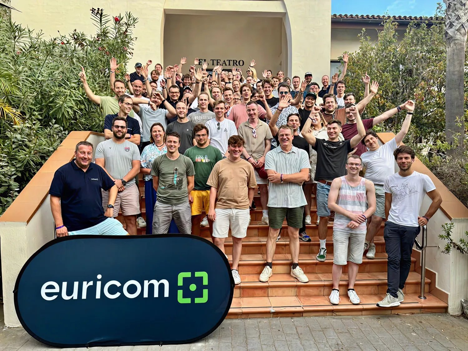 Company offsite Euricom groep foto 1