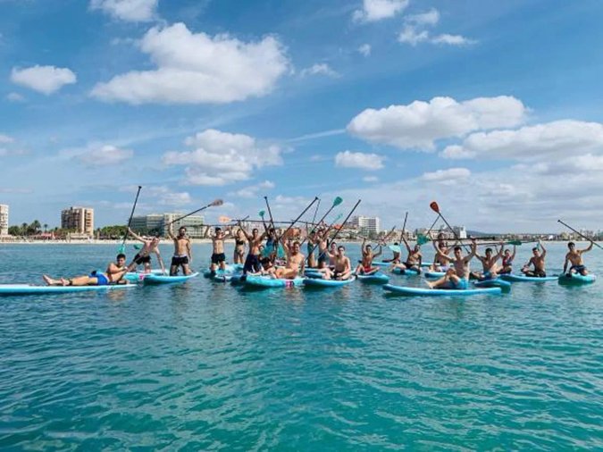 incentive reis Mallorca groepsactiviteit SUP 1