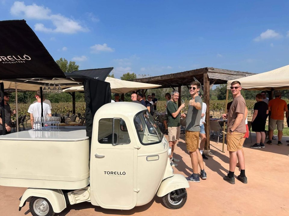 company trip barcelona secwise visiting torella cava winery 1