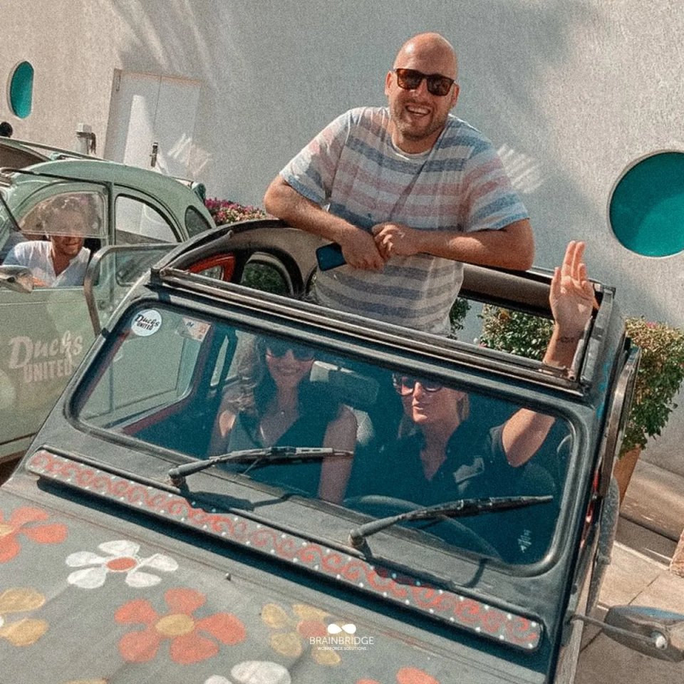 incentive trip ibiza group activity duck ralley 1