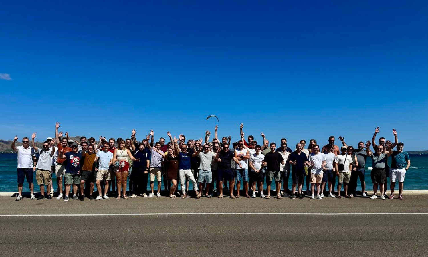 Company offsite Mallorca for 60 IT consultants