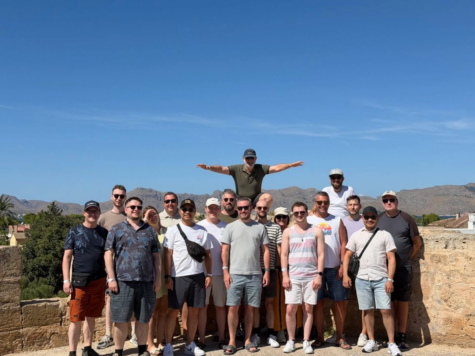 Teambuilding during Mallorca company trip