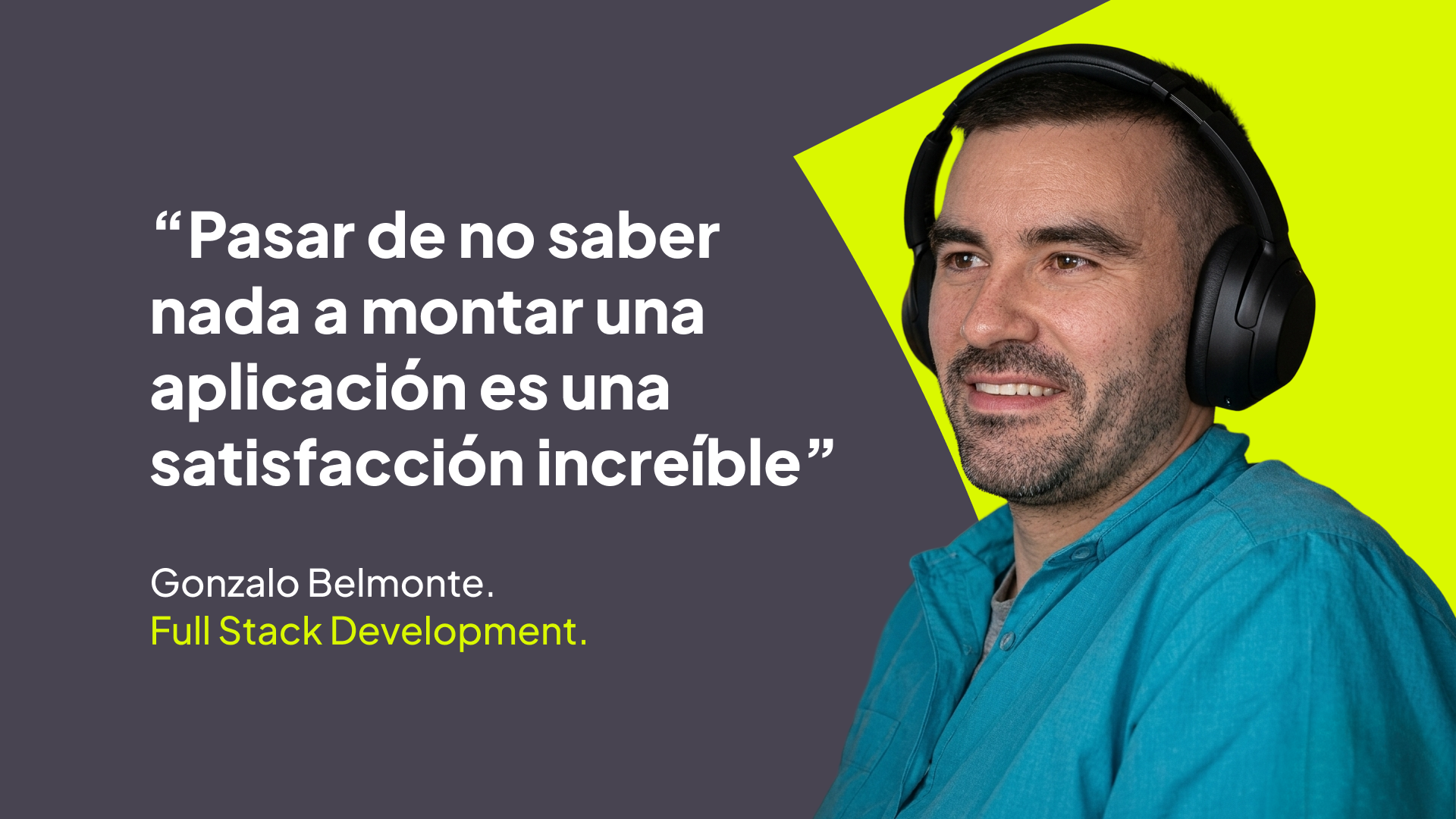 Del aula a la evolución profesional: La experiencia de Gonzalo como Upgrader