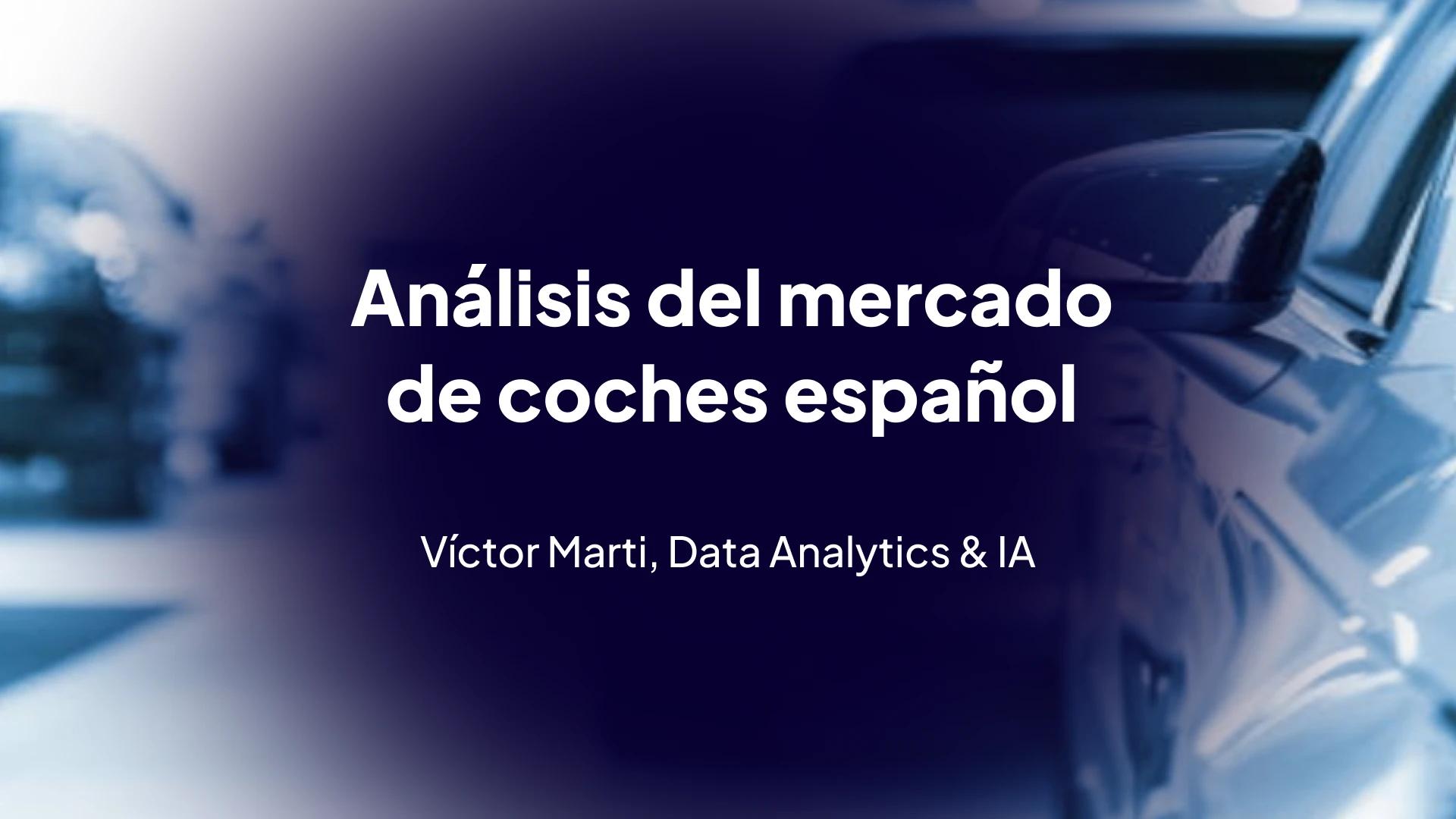 El buscador inteligente que entiende el mercado de coches en España