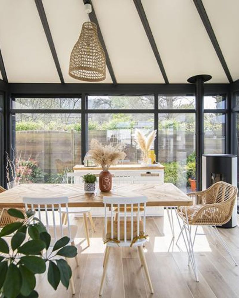 veranda de maison