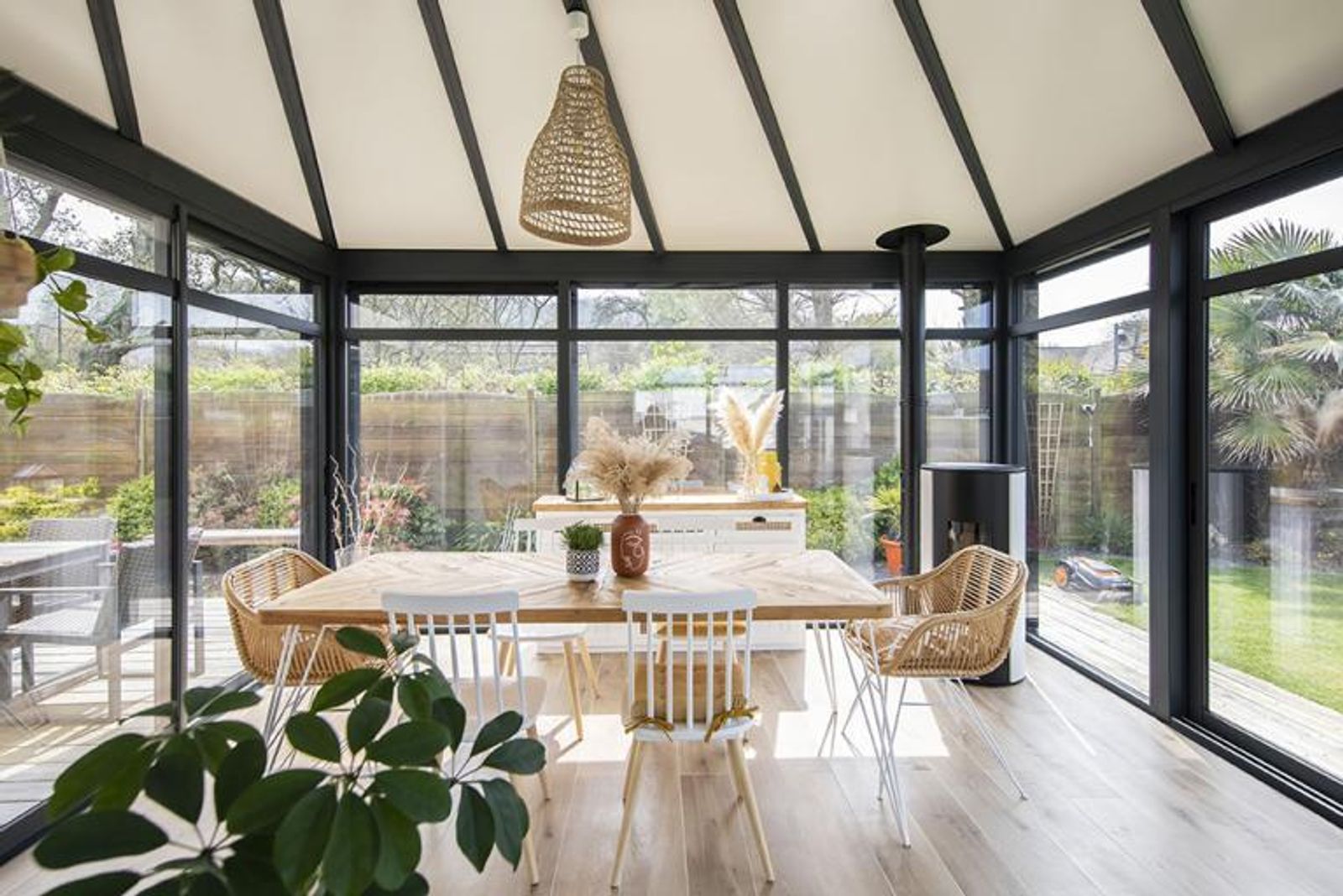 veranda de maison