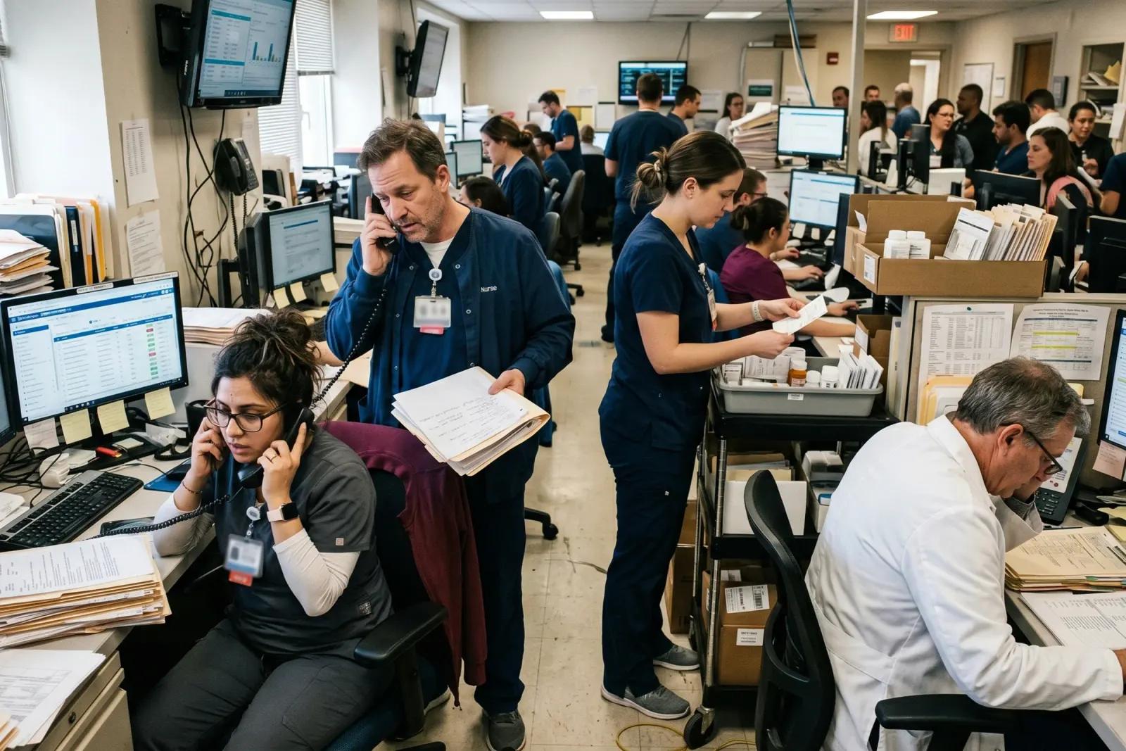 The Scale Problem in Manual Clinical Workflows