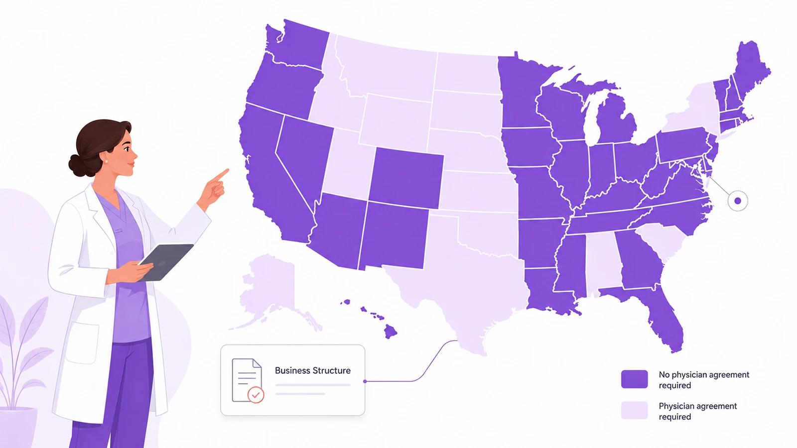 Can a Nurse Practitioner Open Their Own Practice_ State Map - FUSE