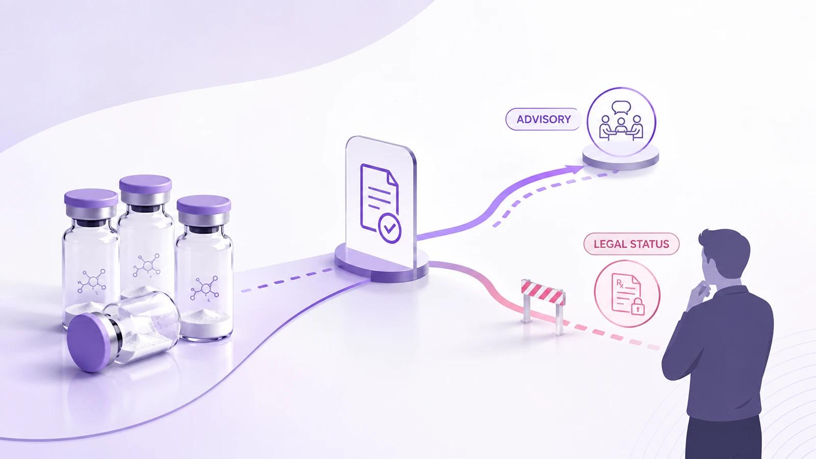 Which Peptides Are Legal_ What Your Business Can Offer, Dispense and Advertise in 2026 - FUSE