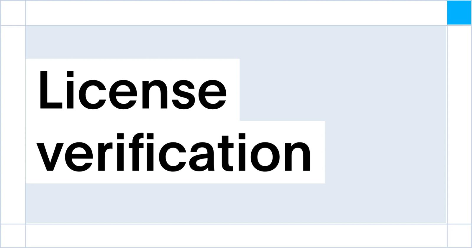 Automate professional license verification across all 50 states. Query nursing, medical, real estate, and CPA registries for continuous, accurate credential checks.