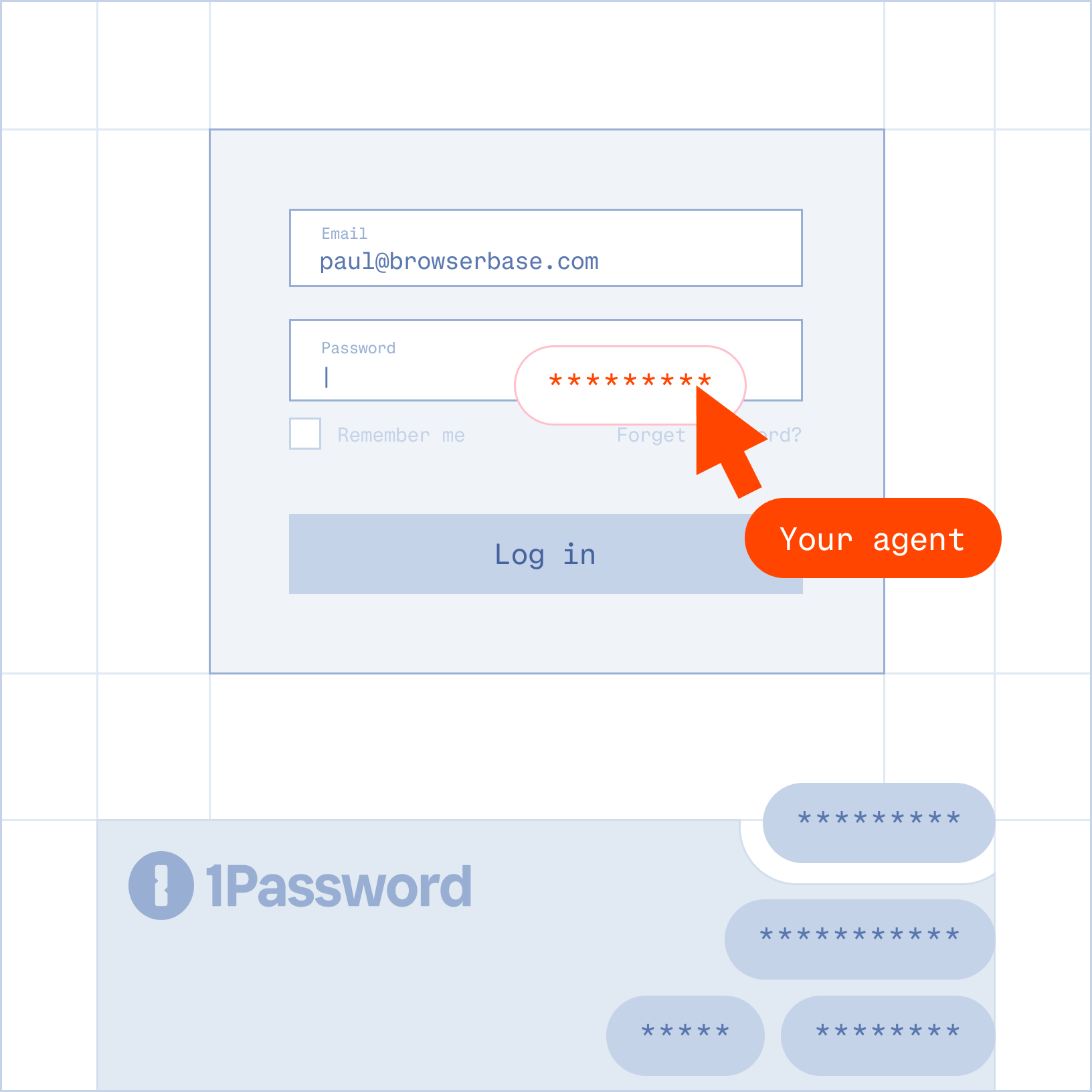 An agent authenticated into payer portals through Browserbase