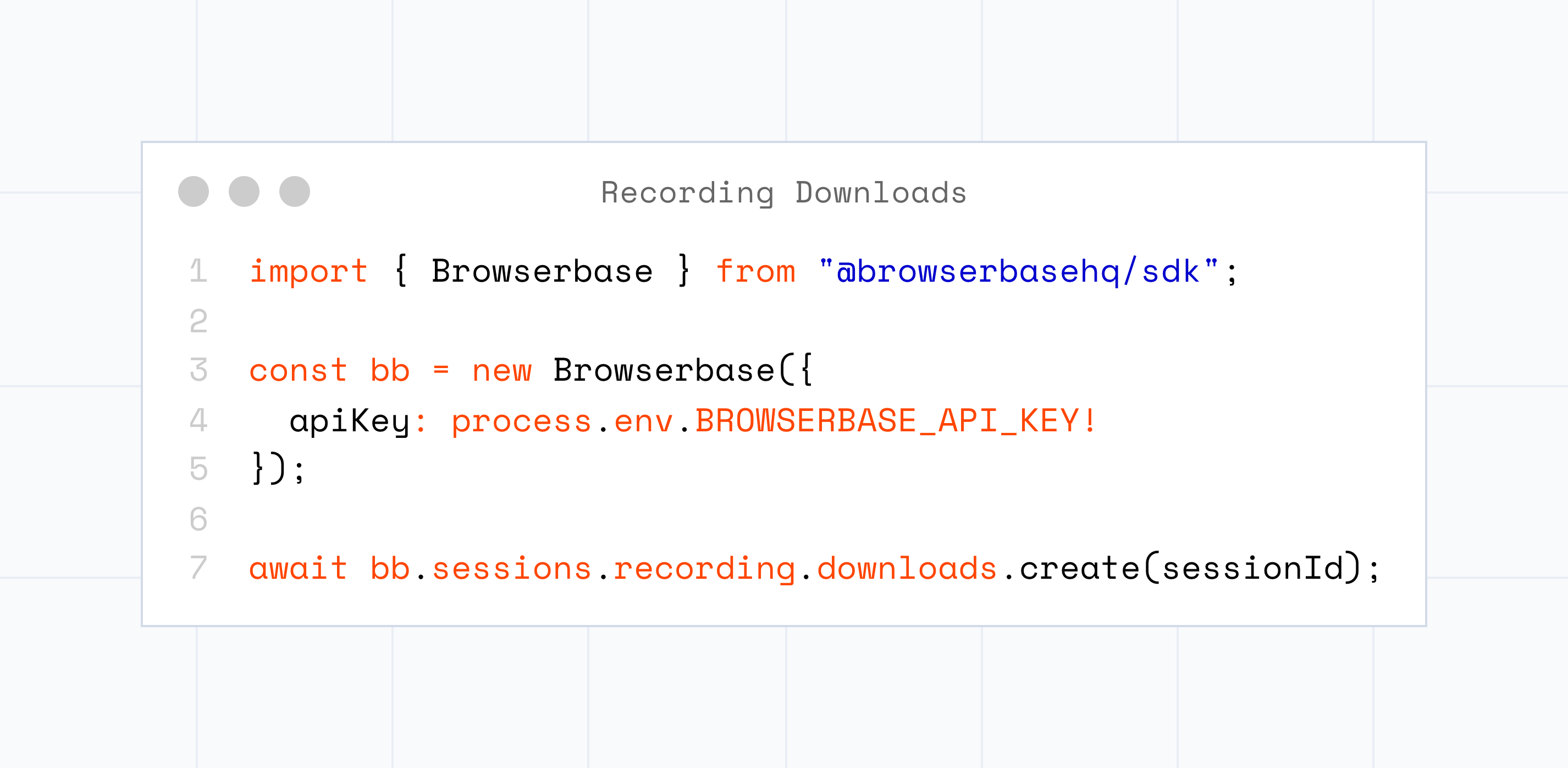 code snippet