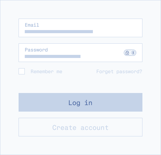 Browser window with warning icon