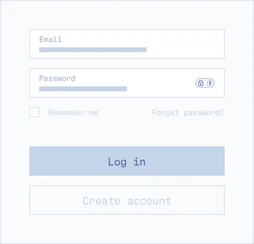 Browser window with warning icon