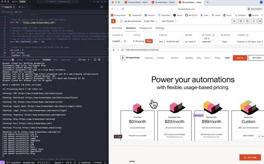 Find broken links on websites