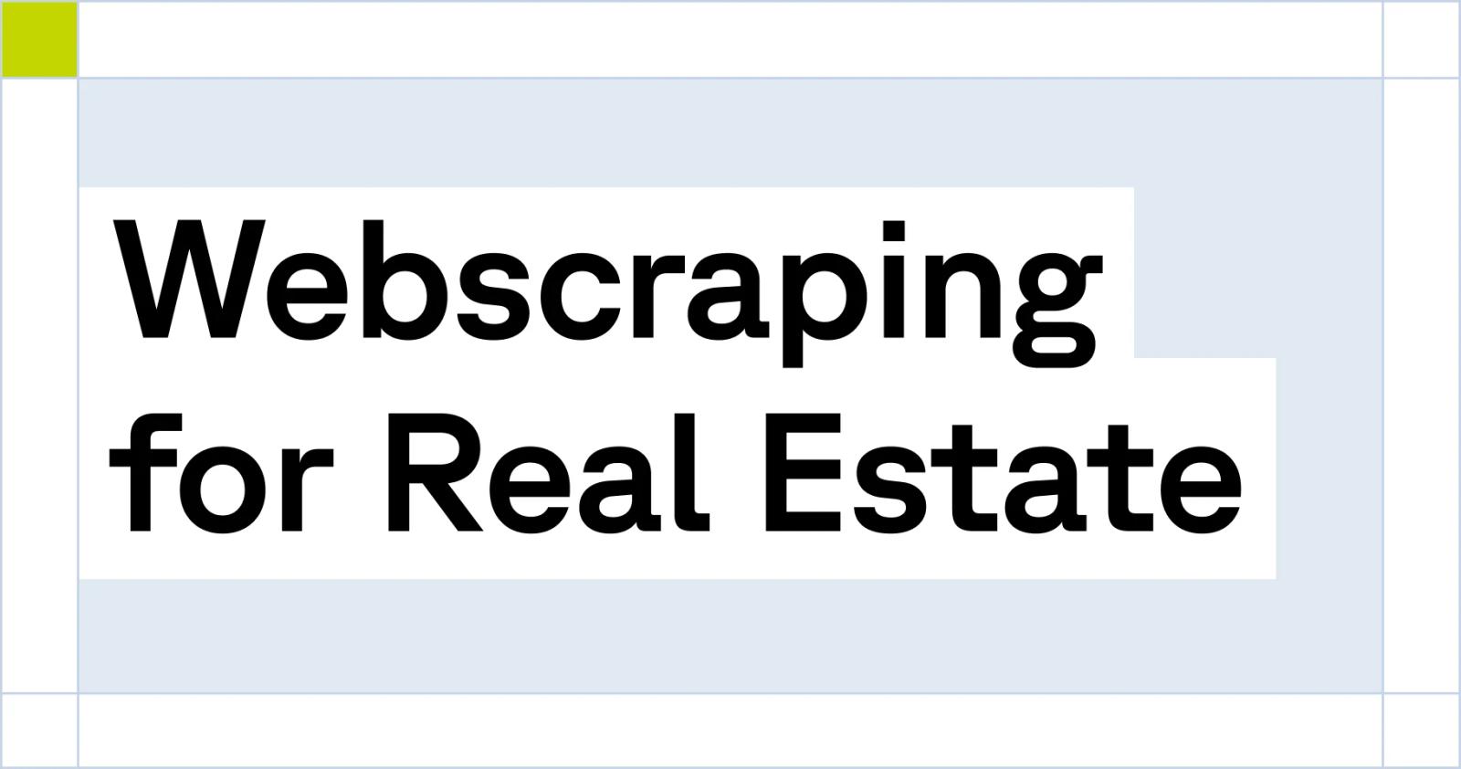Scrape property listings, public records, and market data at scale.