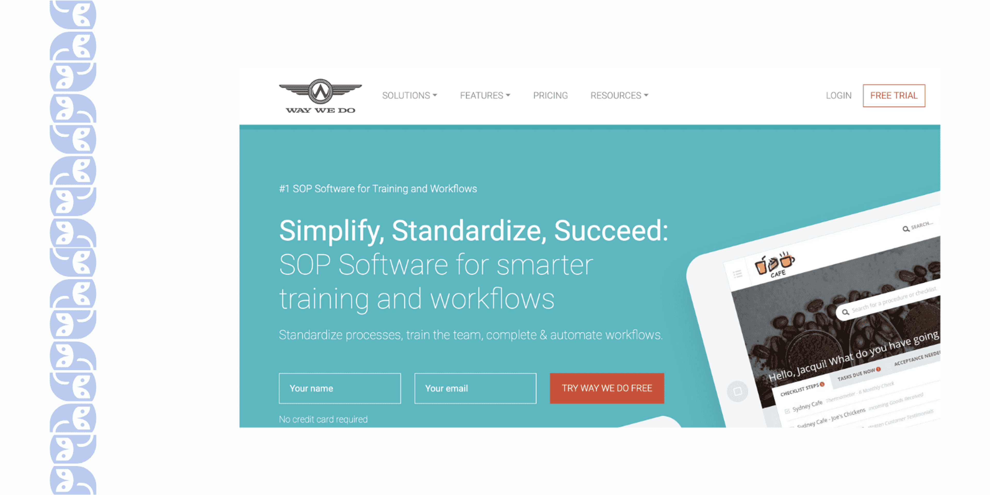 Way We Do — Standard Operating Procedure Software