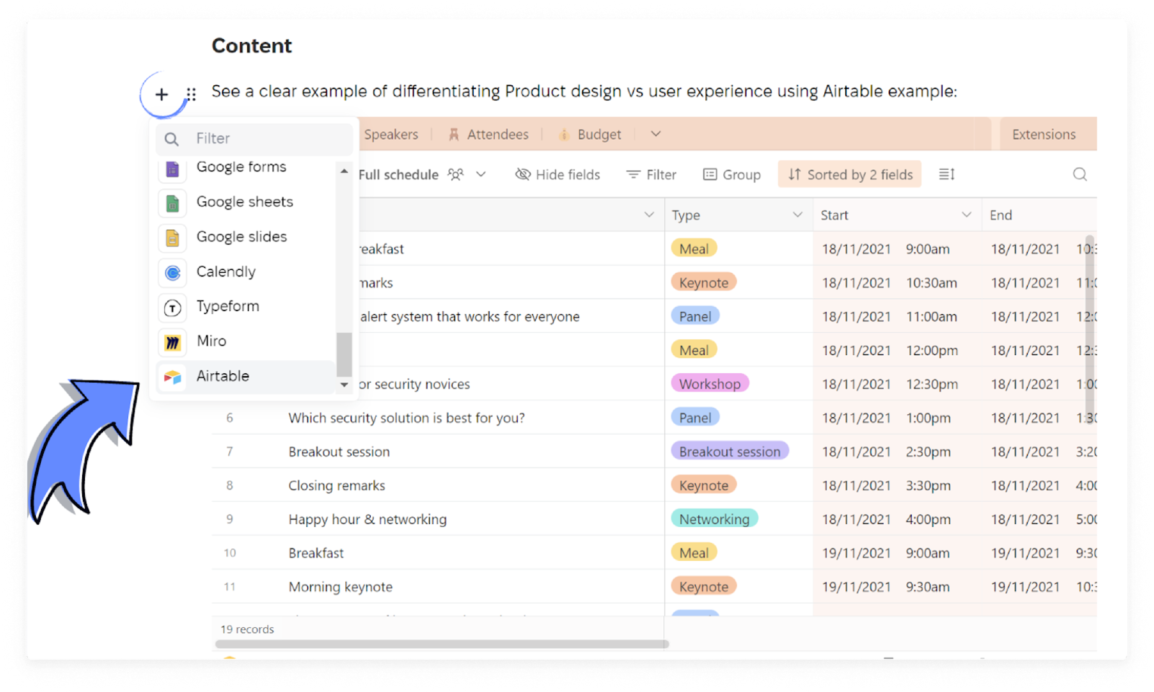Embedding Content EducateMe