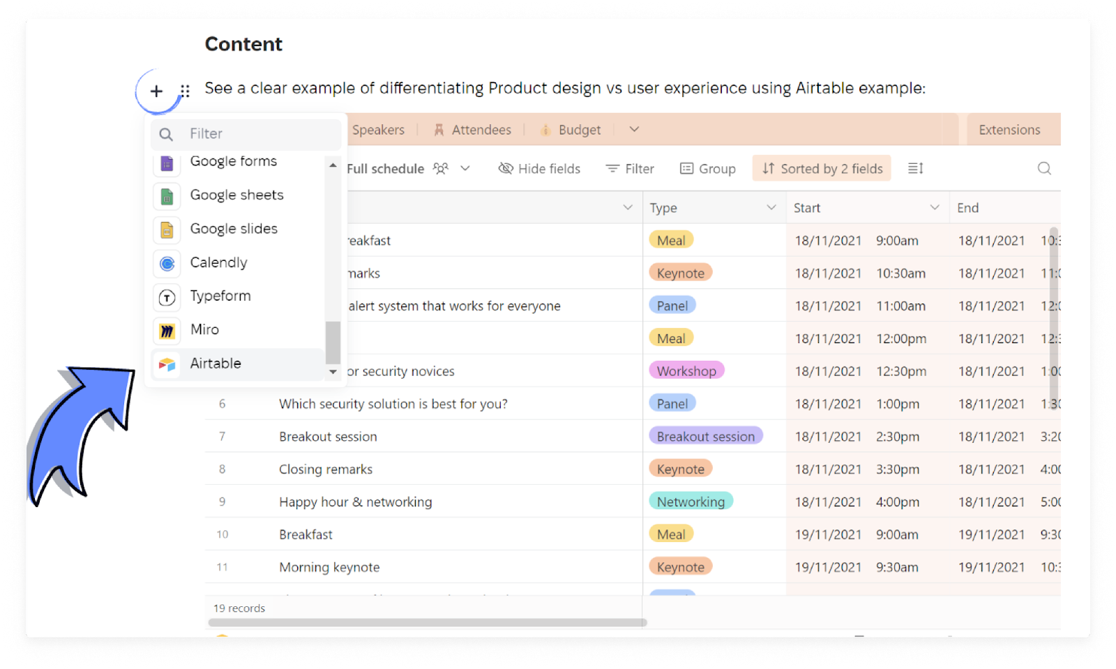 Embedding Content EducateMe