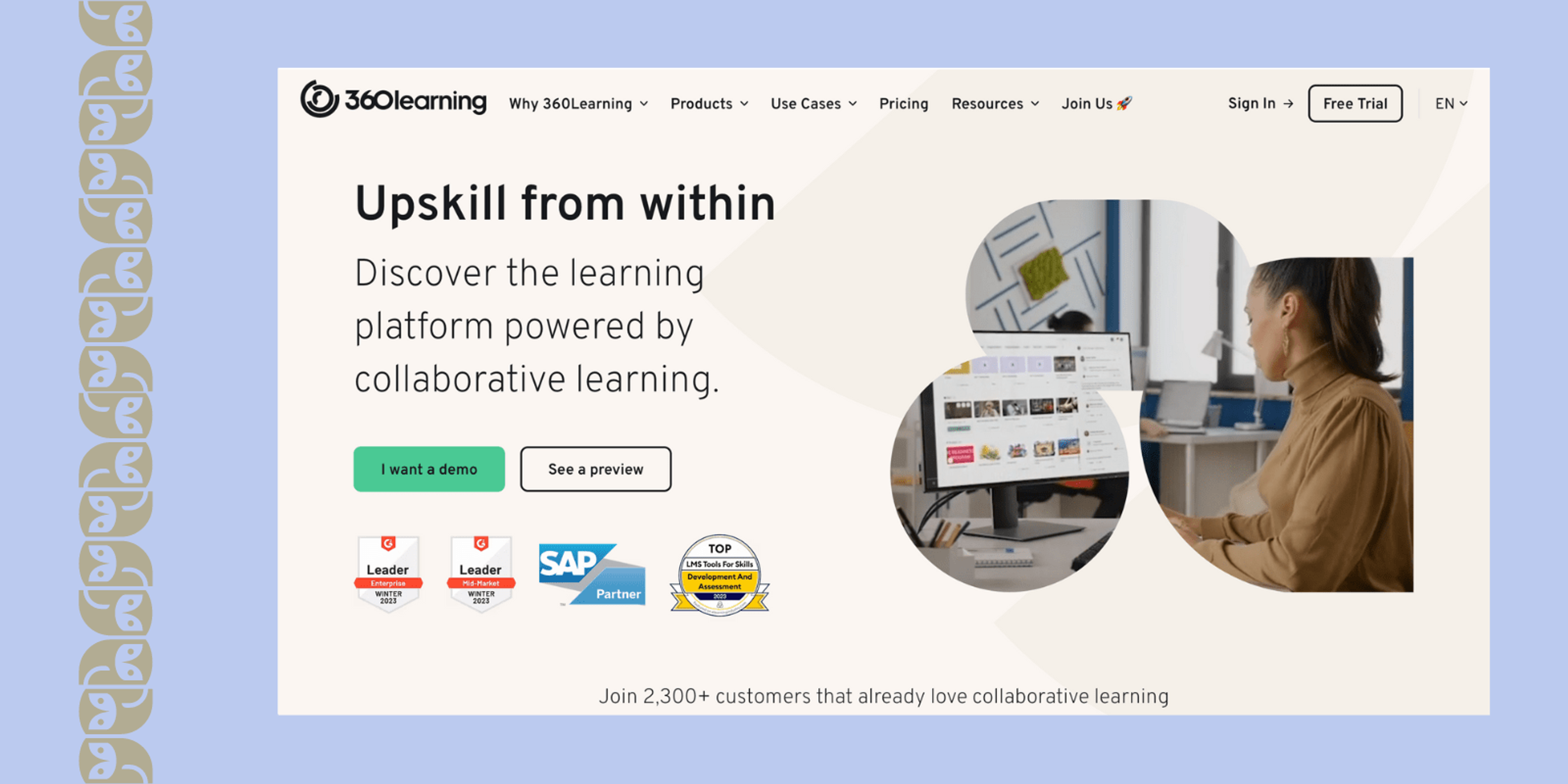360Learning enterprise learning solution