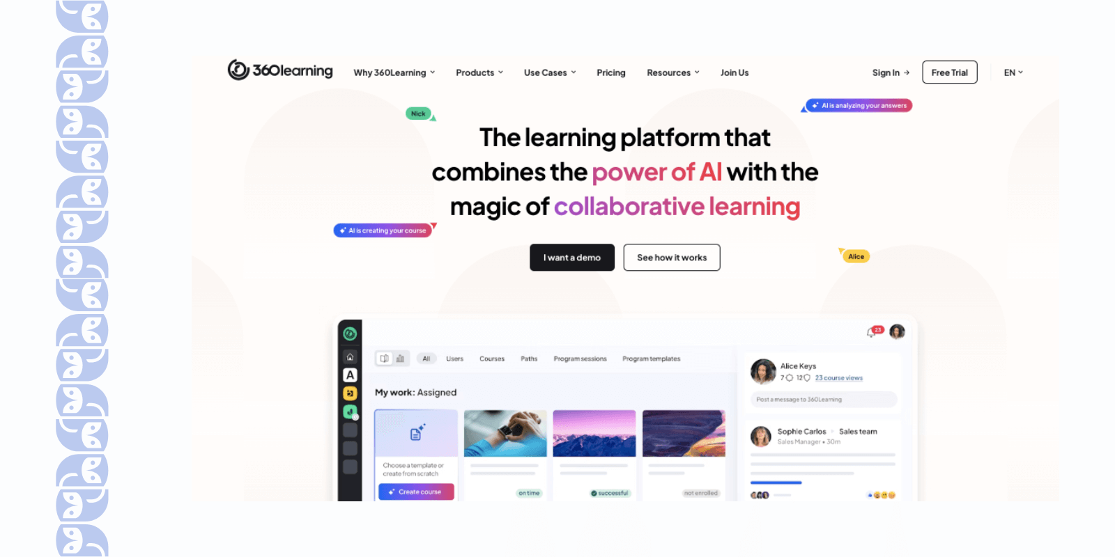 360 learning (CE) — Continuing Education Platforms for Corporate Actors