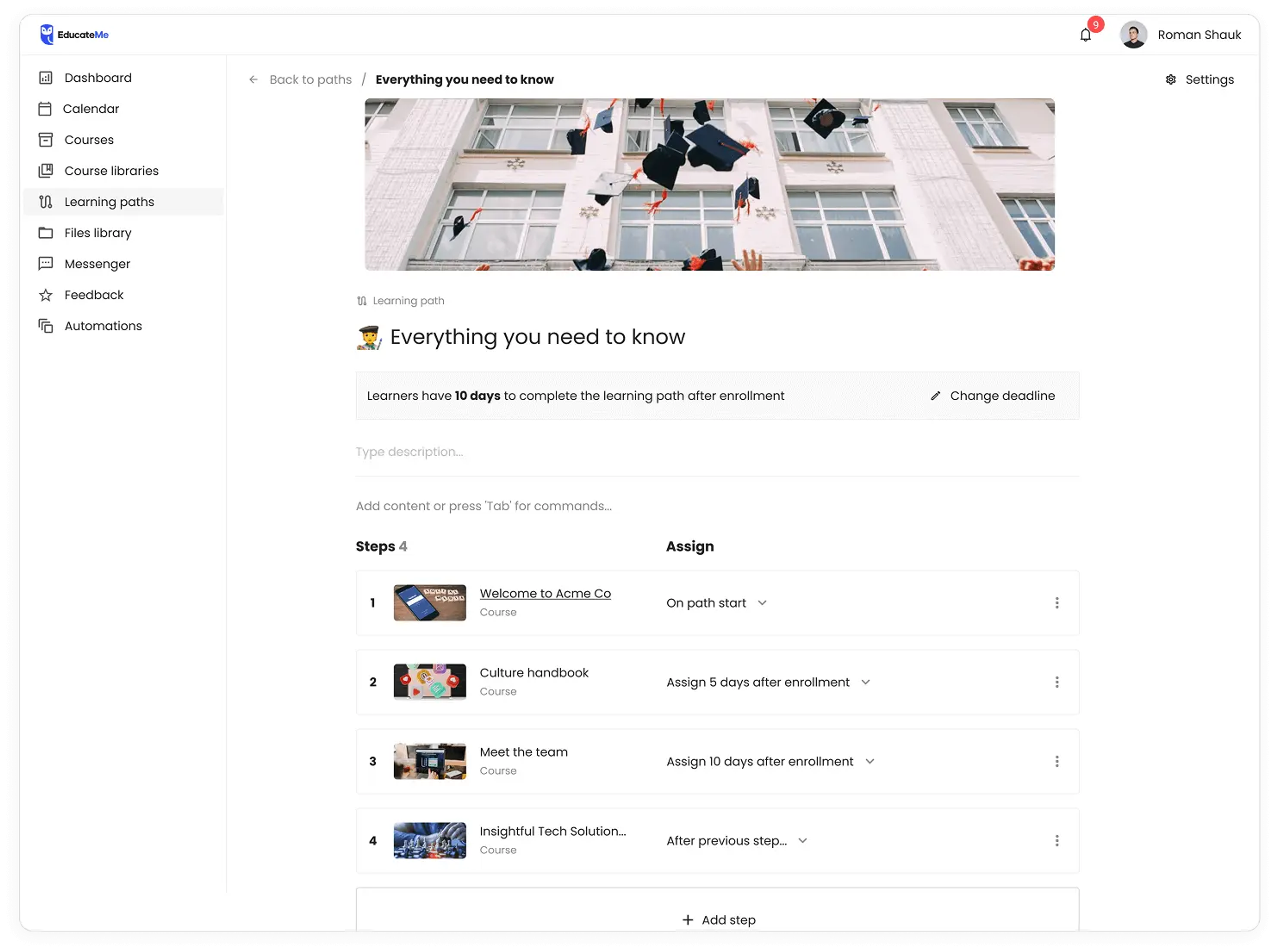 Personalized Learning Paths EducateMe — -Ranking Healthcare LMS Solutions