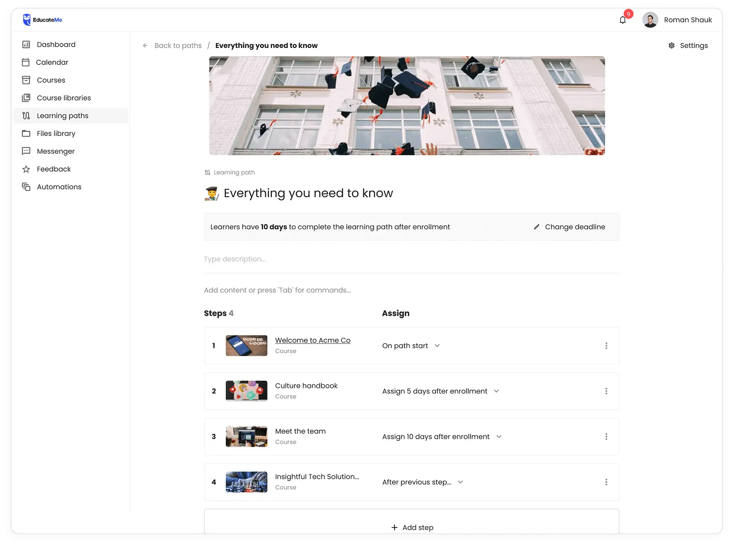 Personalized Learning Paths EducateMe — -Ranking Healthcare LMS Solutions